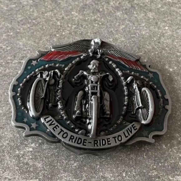 New Motorcycle belt buckle - Picture 1 of 1